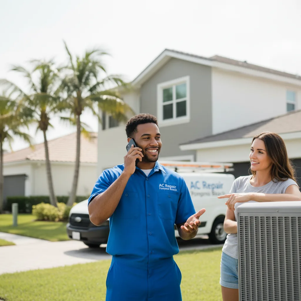 AC Repair Pompano Beach customer support in Elk Grove Village